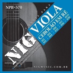 Encordoamento para Viola Cebolão em Ré Nig