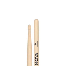 Carregar imagem no visualizador da galeria, Baqueta Nova 7a Ponta De Madeira N7a Vic Firth
