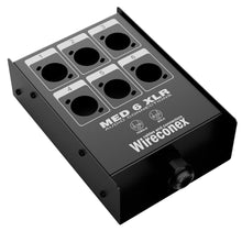 Carregar imagem no visualizador da galeria, Painel Para Multicabos Sem Conectores 6 Vias Xlr - Wireconex
