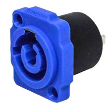 Carregar imagem no visualizador da galeria, Conector De Ac-in Painel Wc 1823 In P Bl Pbl Azul  Wireconex 04 Unidades
