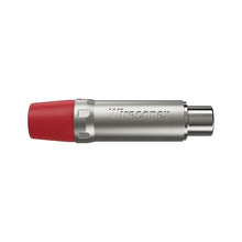 Carregar imagem no visualizador da galeria, Plug Rca Fêmea Nickel Plt Wc 1222 Fl Rd Ni Wireconex 10 Unidades
