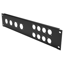 Carregar imagem no visualizador da galeria, Wp 08 Xlr/04 Spk - Painel 2 U Rack Para 08 Xlr Universal
