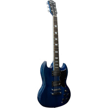 Carregar imagem no visualizador da galeria, Guitarra Elétrica Sg De Madeira Maciça Thomaz Teg 340 Azul

